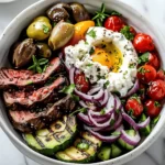 Quick & Easy Mediterranean Steak Bowl Recipe