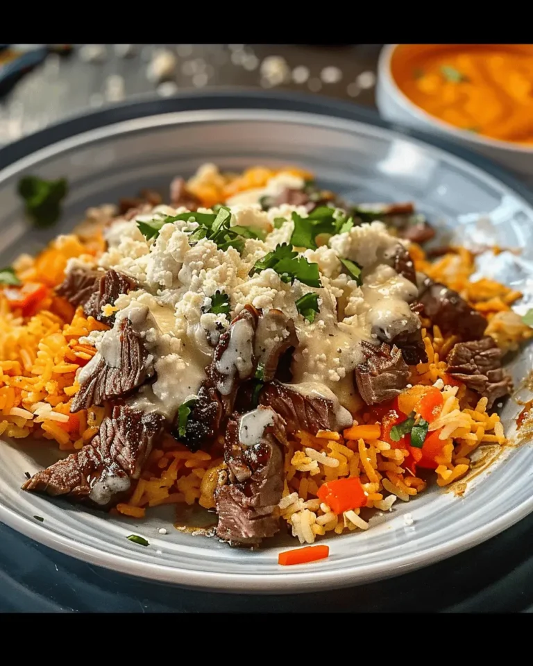 Steak Queso Rice : A Flavorful Recipe