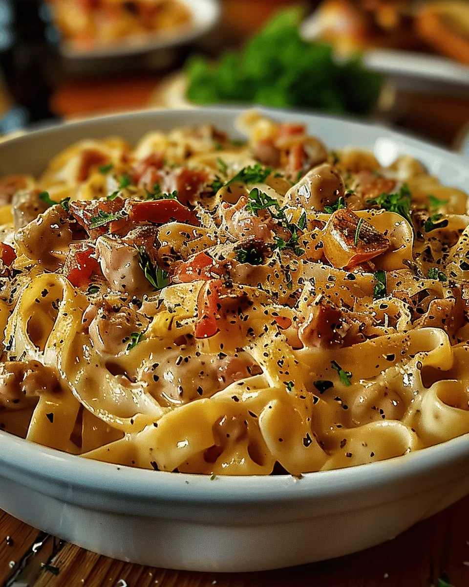 Pappadeaux Mardi Gras Pasta: Indulgent Recipe with Turkey Bacon