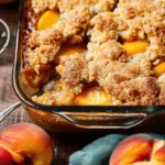 Fresh Peach Cobbler Recipe: Homemade Dessert Bliss with Juicy Peaches