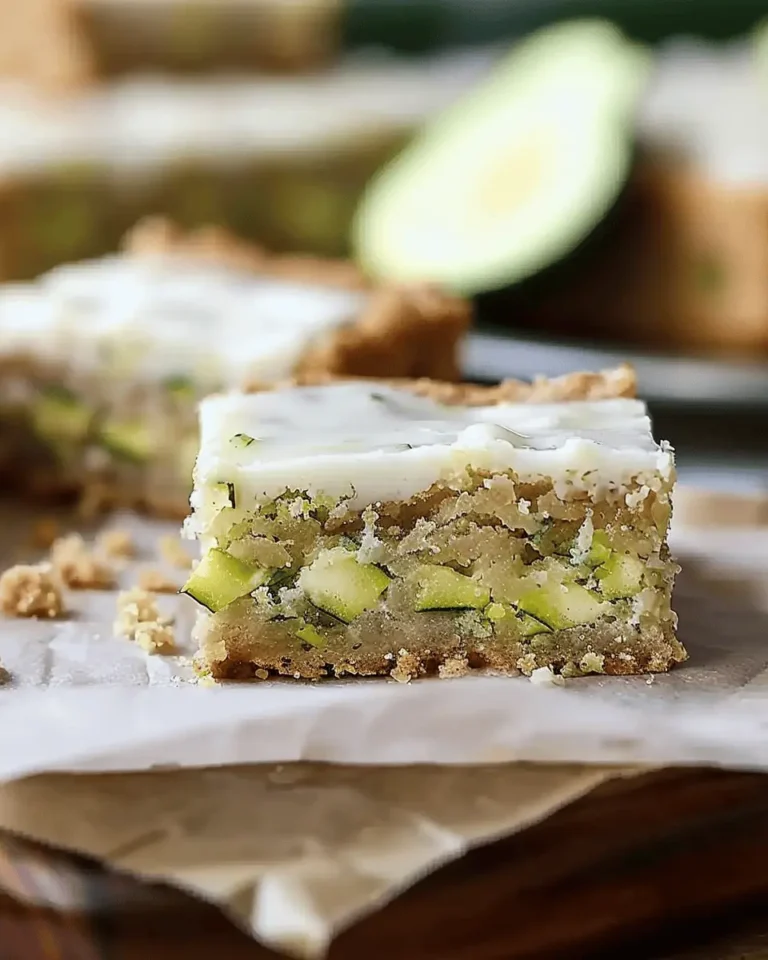 Simple Zucchini Bars