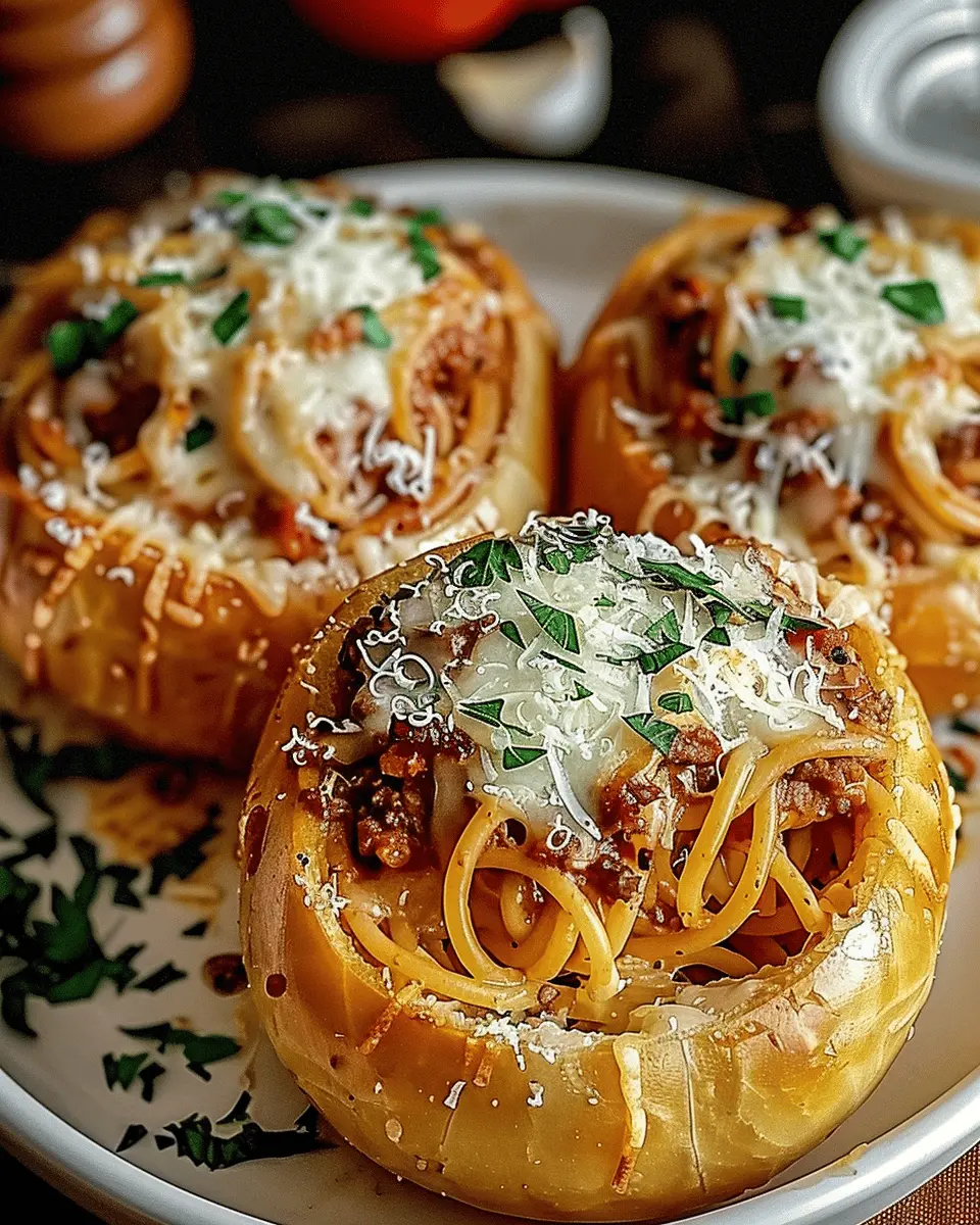 Spaghetti Garlic Bread Bowls: Indulgent Comfort Food Delight