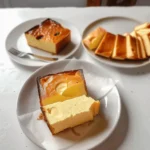 Burnt Basque Cheesecake in a Loaf Pan
