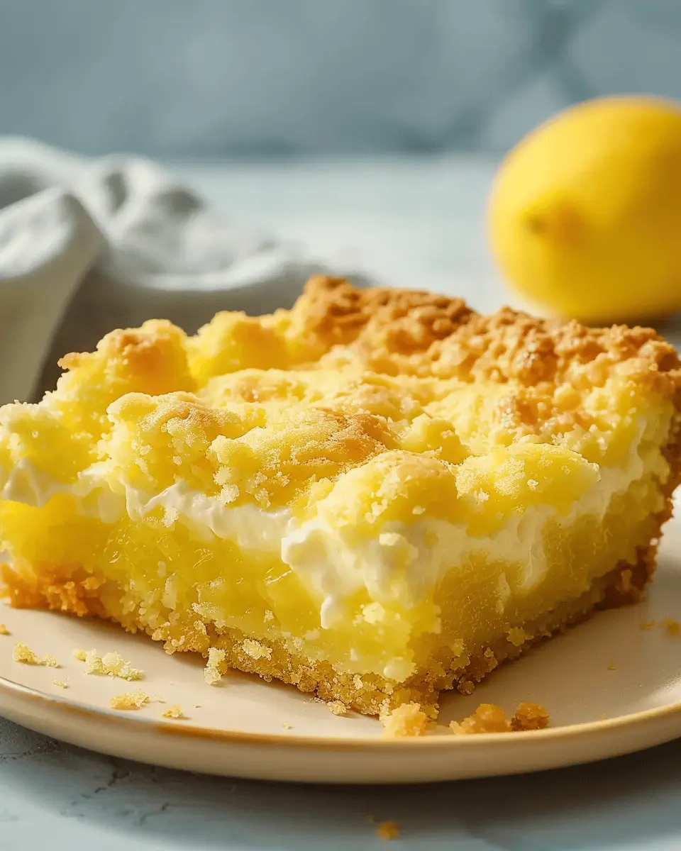 Lazy Lemon Cream Cheese Dump Cake: The Easy Indulgence You’ll Love