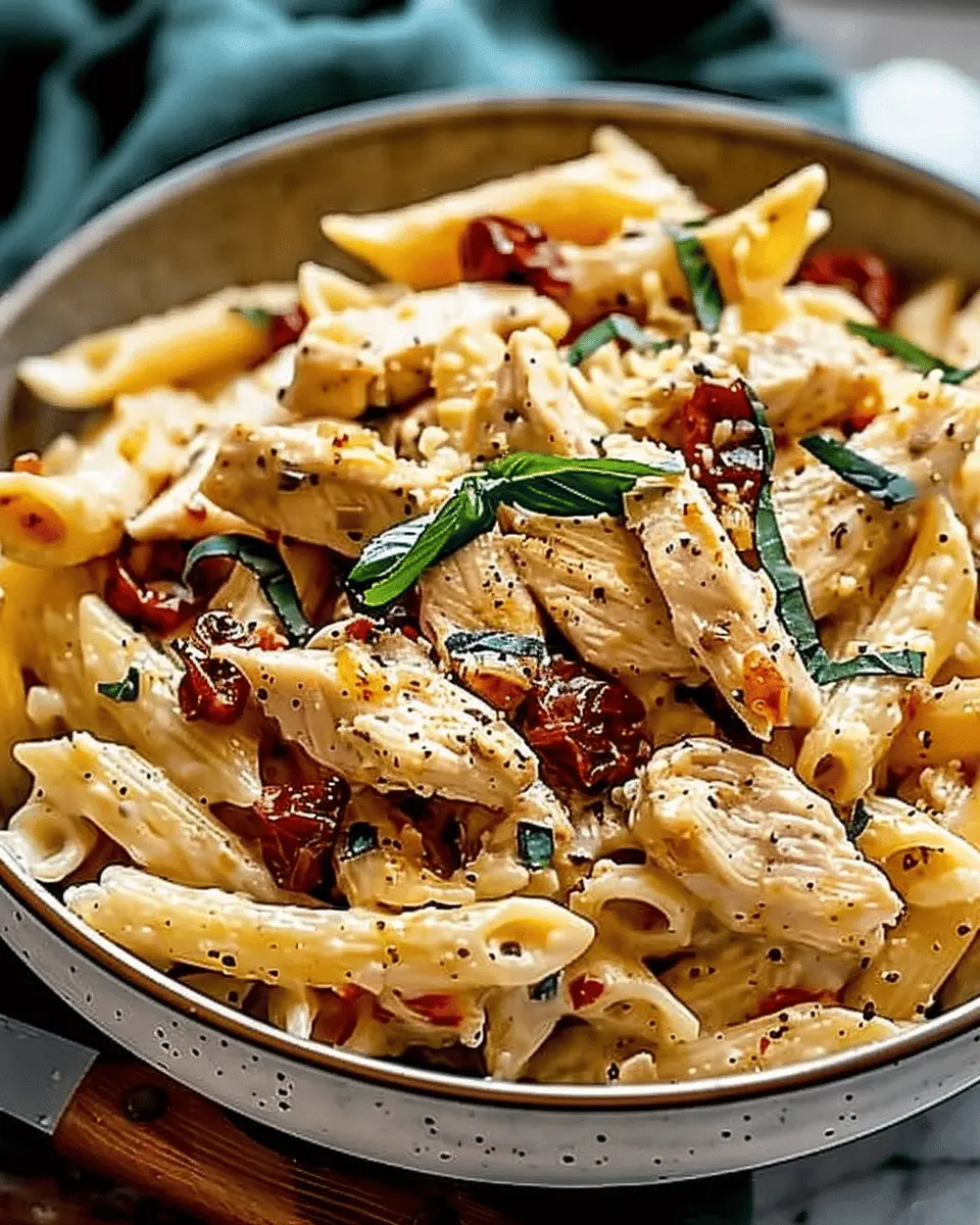 Best Marry Me Chicken Pasta with Turkey Bacon and Chicken Ham Delight