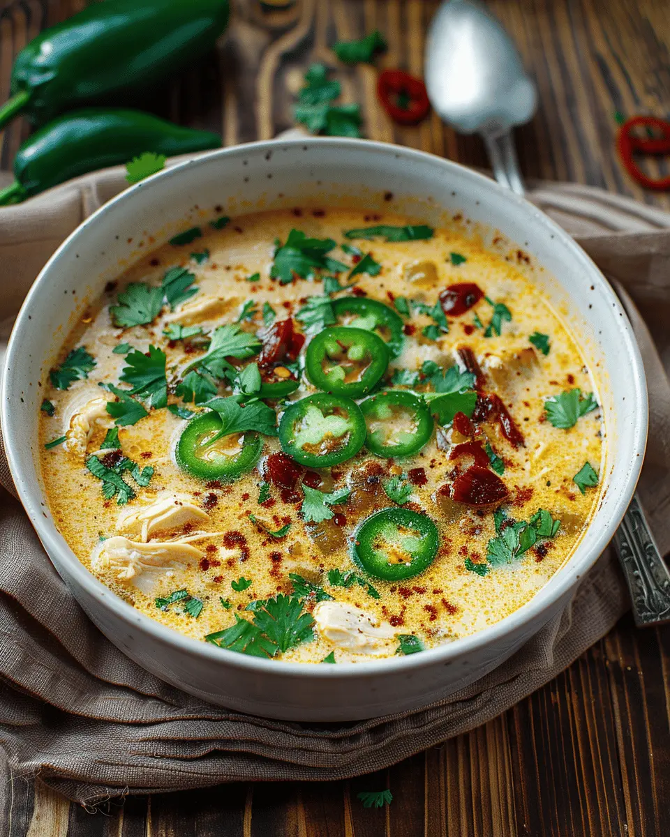 Spicy Jalapeño Popper Chicken Soup Recipe: Indulgent Tips for Home Chefs