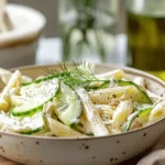 Healthy Cucumber Pasta Salad