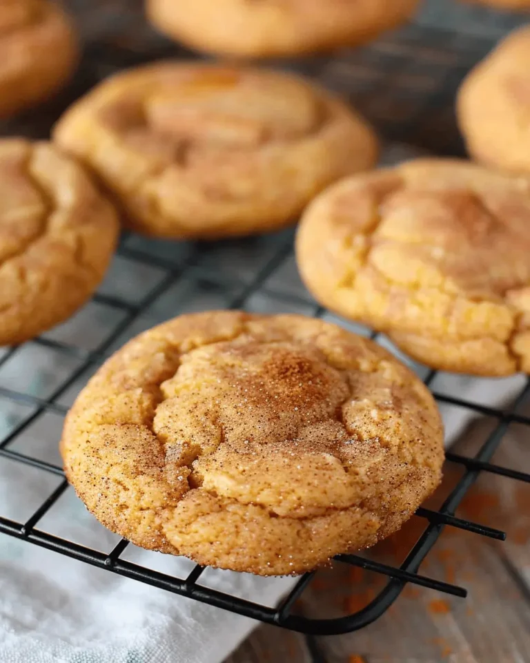 Soft Pumpkin Snickerdoodles