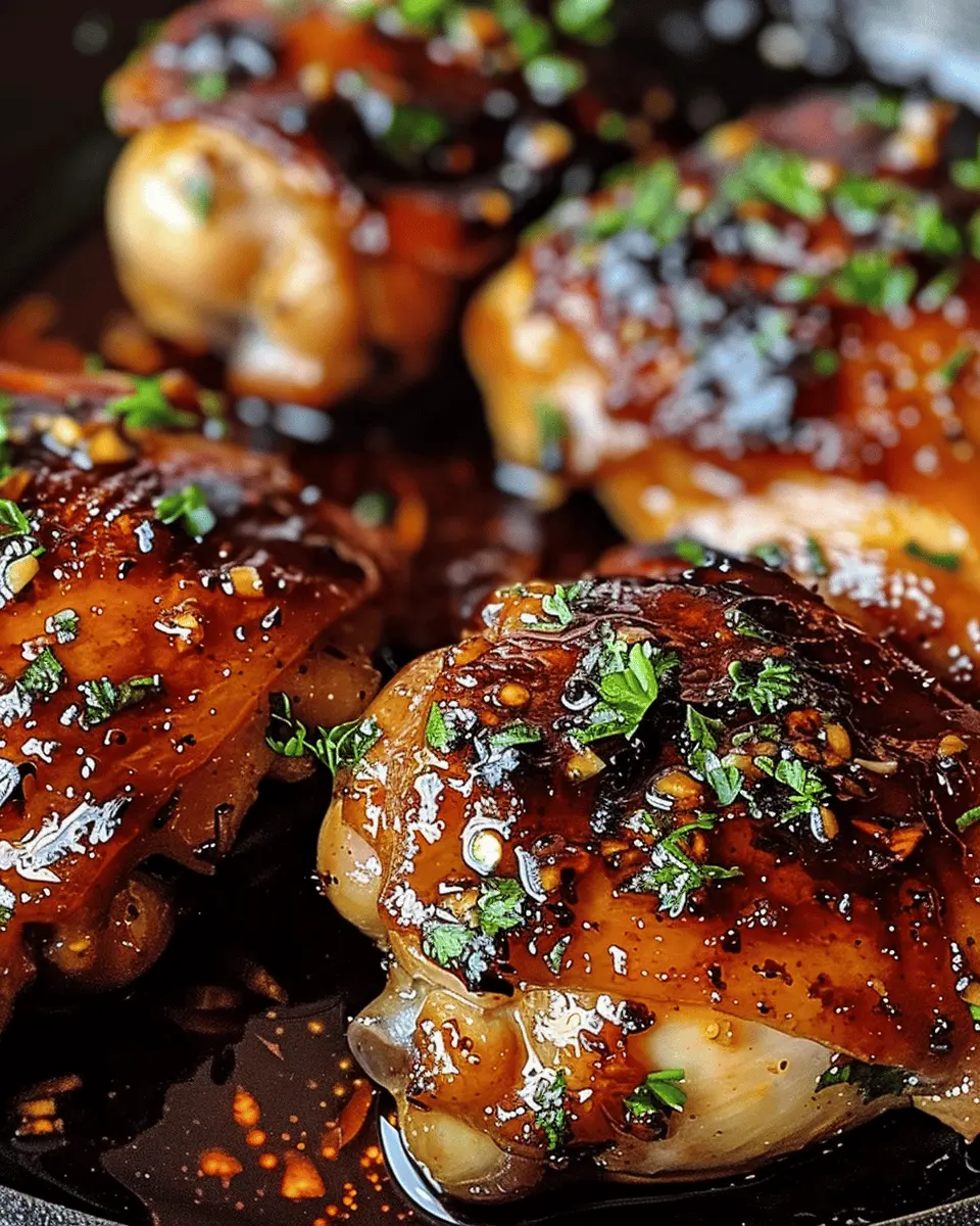 Honey Garlic Chicken Thighs: An Easy Recipe for 5-Star Flavor