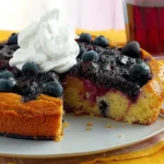 Best Homemade Blueberry Upside Down Cake
