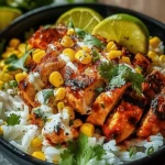Street Corn Chicken Bowl: A Flavorful & Easy Recipe