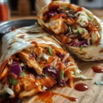 BBQ Chicken Coleslaw Wraps: A Flavorful Delight Awaits!