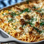 Baked Cream Cheese Spaghetti Casserole Heaven: The Ultimate Comfort Dish
