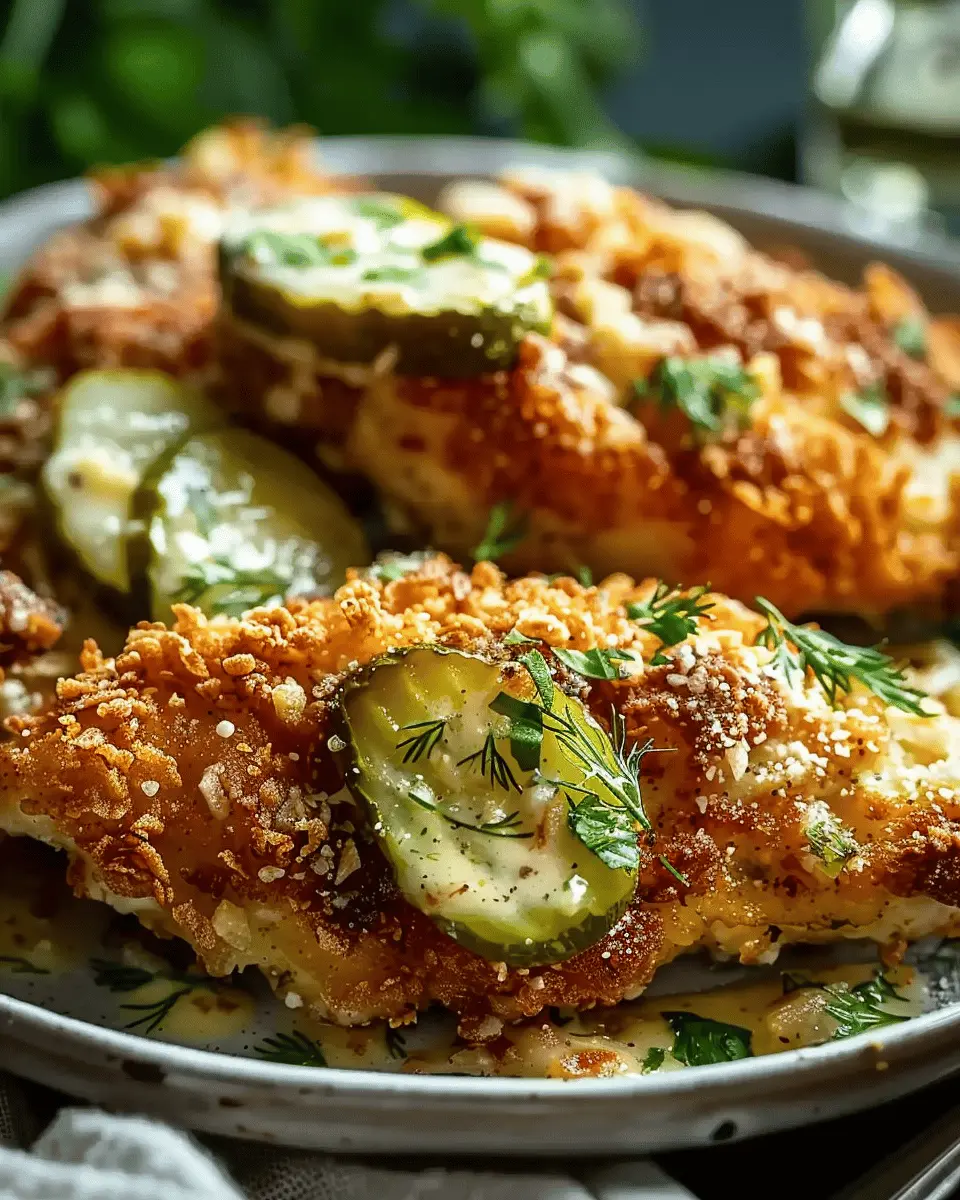Crispy Dill Pickle Parmesan Chicken: The Best Easy Recipe