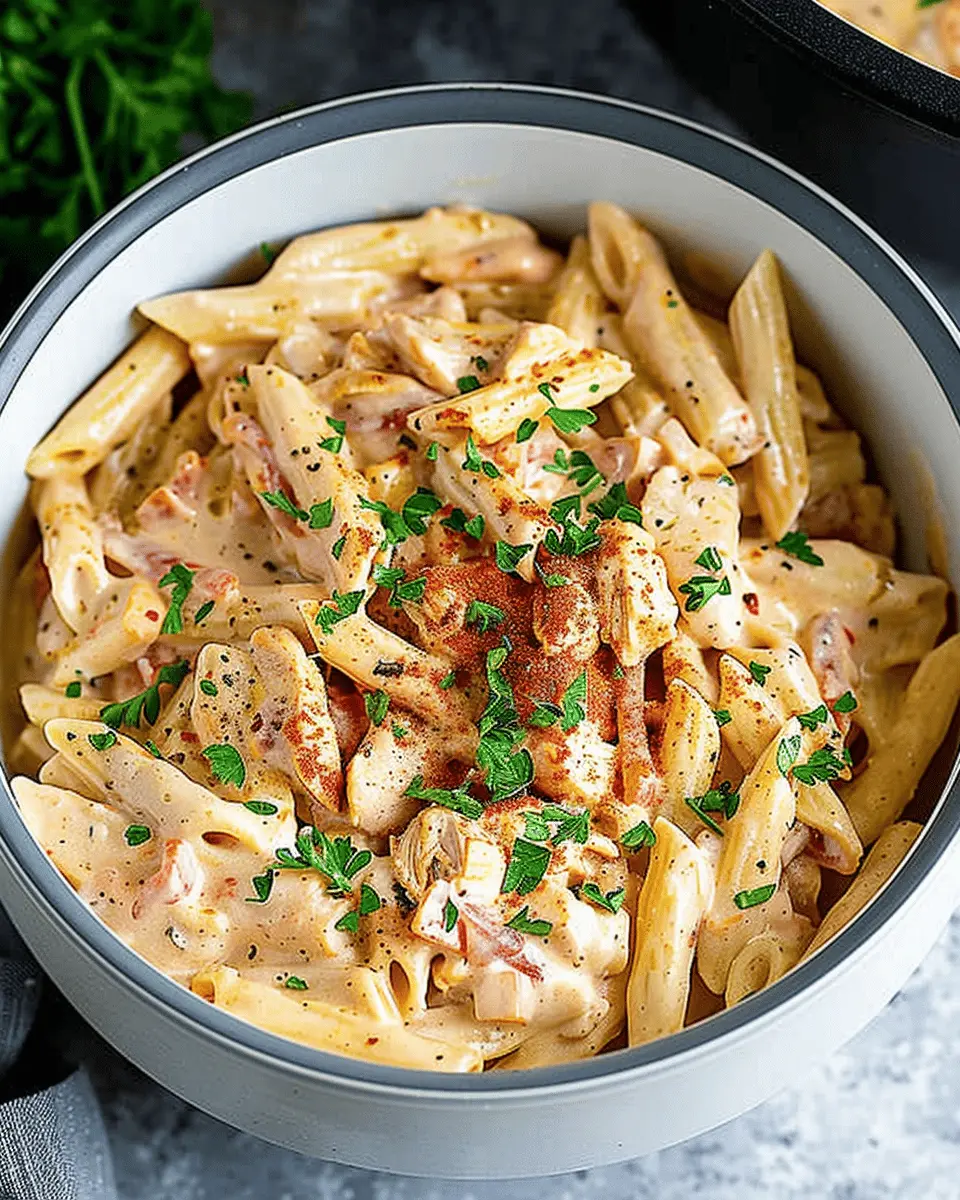 Crock Pot Creamy Cajun Chicken Pasta: A Flavorful Family Delight