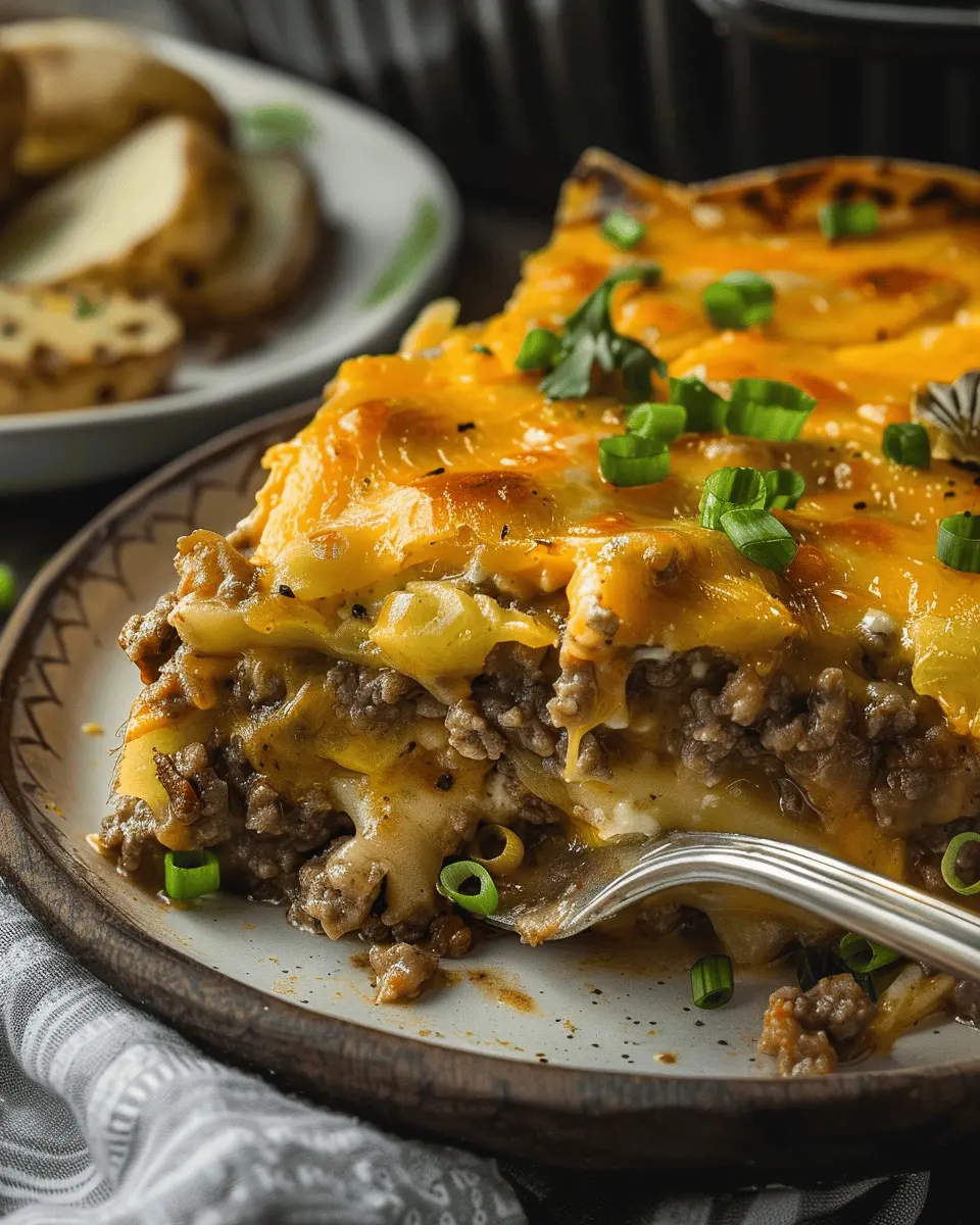 Hobo Casserole: A Comforting Ground Beef Recipe with Turkey Bacon