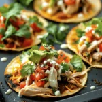 Mexican Rotisserie Chicken Tostadas