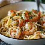 One-Pot Garlic Butter Shrimp Pasta
