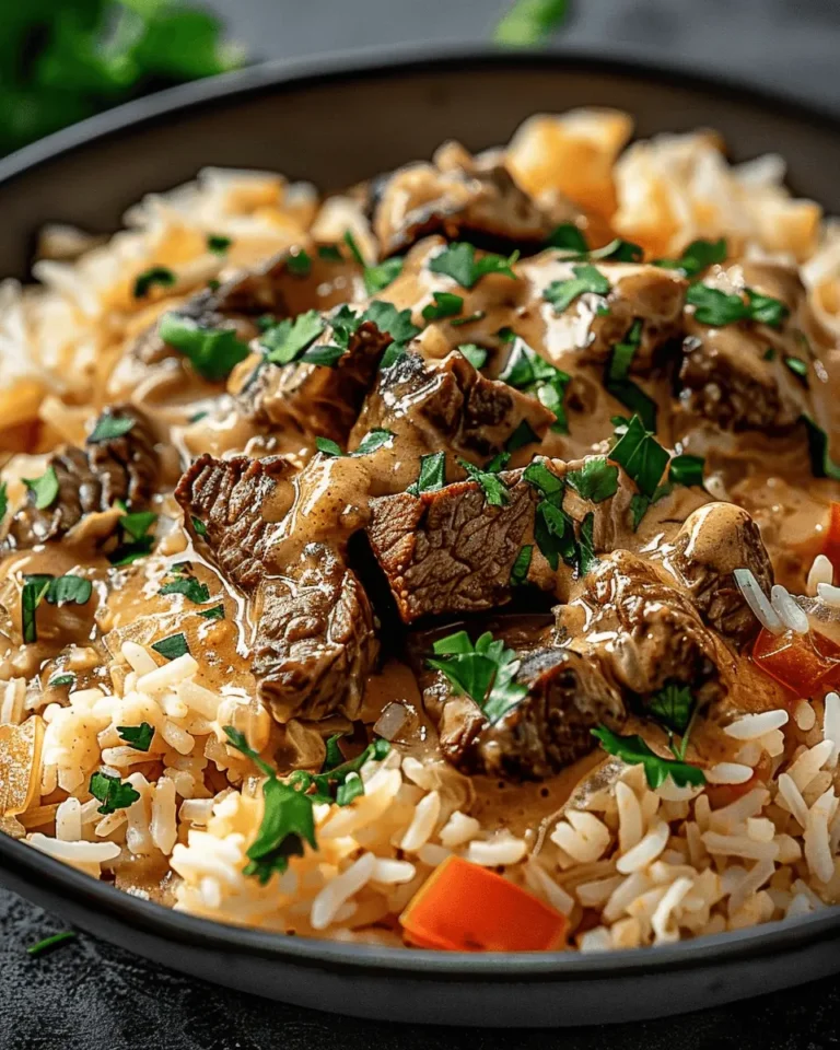 Steak Queso Rice