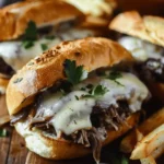 Crock Pot French Dip Sandwiches