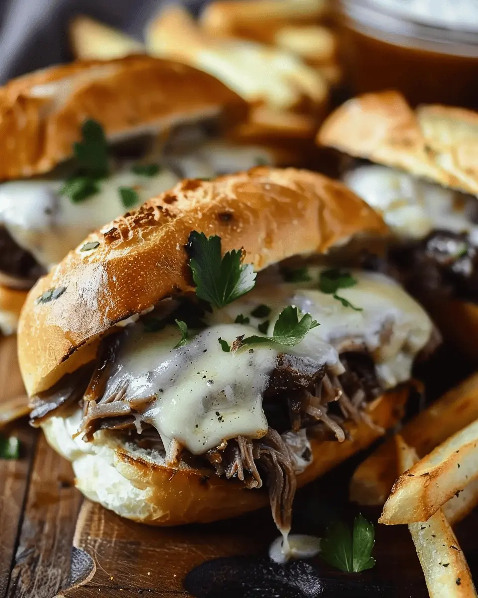 Crock Pot French Dip Sandwiches: Easy and Juicy Family Favorite