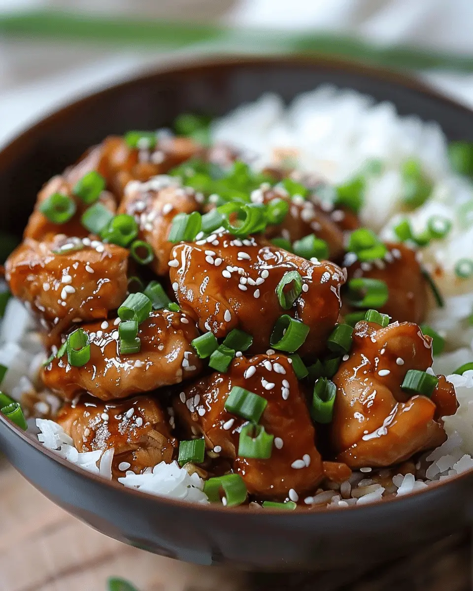 Caramelised Soy Chicken: Indulgent Garlic Ginger Broth & Rice Recipe