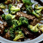 Savory Crock Pot Beef and Broccoli