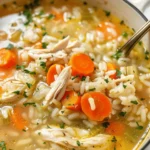 Easy Chicken and Rice Soup