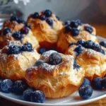 Magical Cottage Cheese Blueberry Cloud Bread