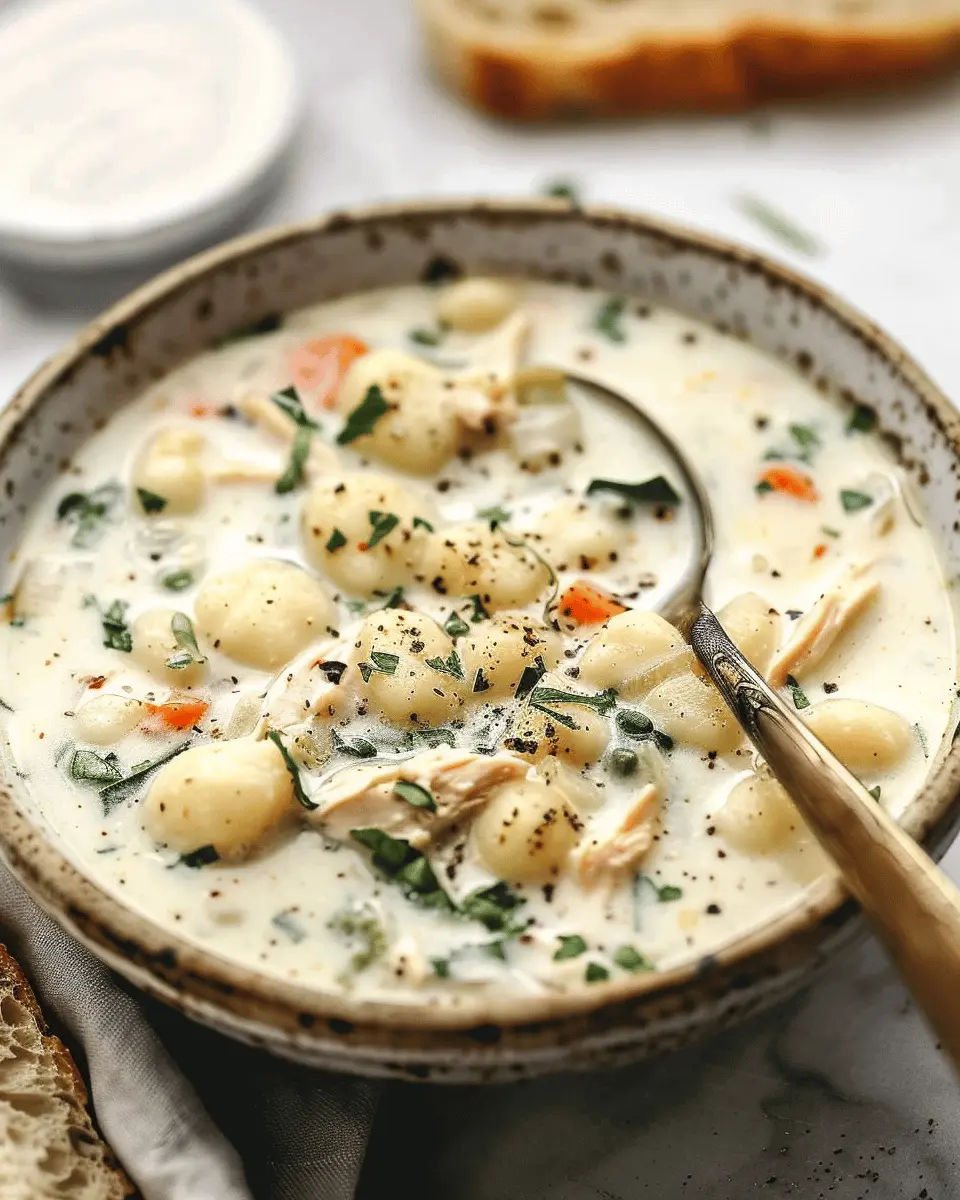 Olive Garden Chicken Gnocchi Soup: Easy Comfort Food Recipe