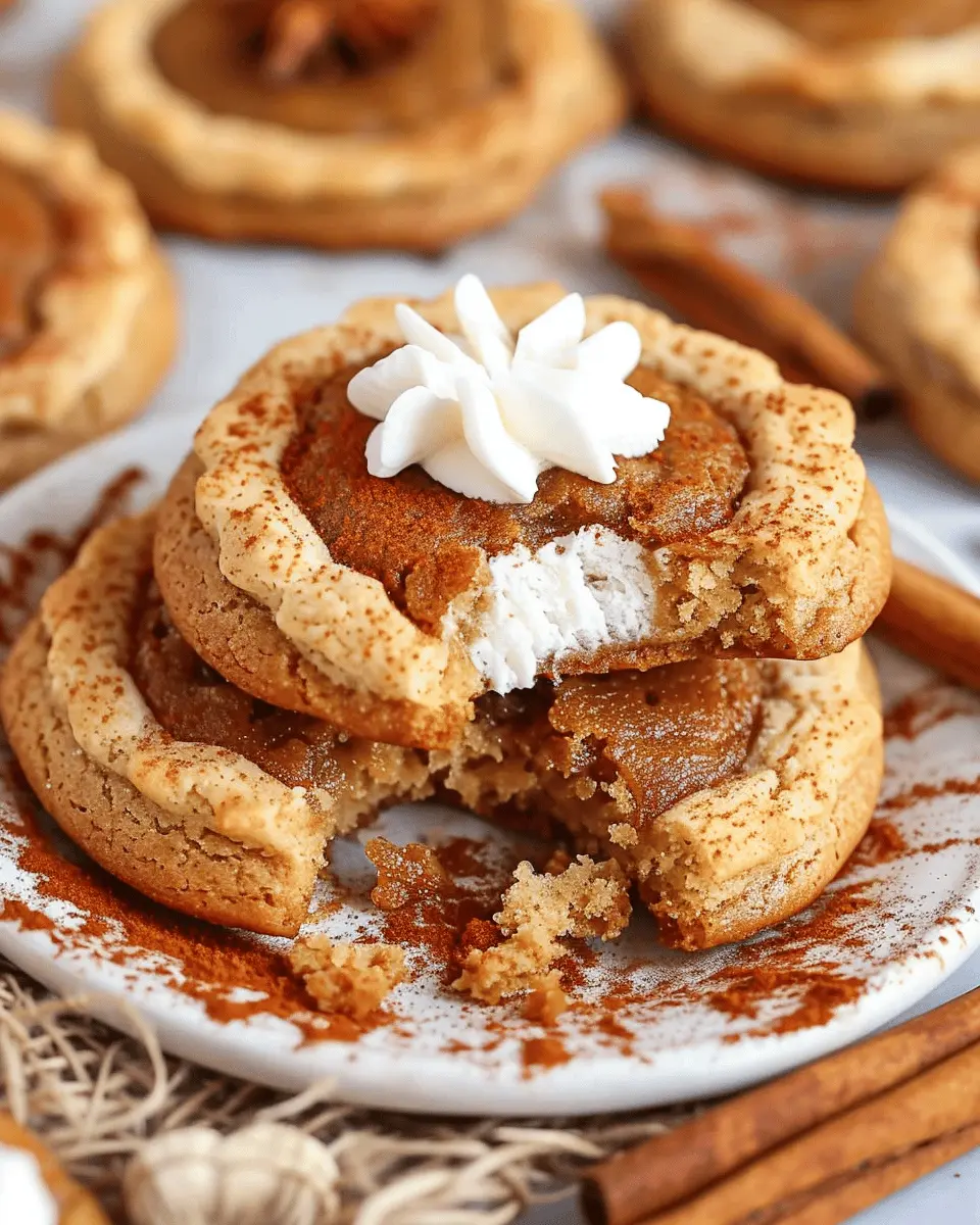 Pumpkin Pie Cookie Delight: Easy Fall Treat for Everyone