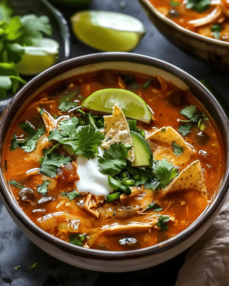 Poblano Chicken Tortilla Soup: The Ultimate Cozy Recipe