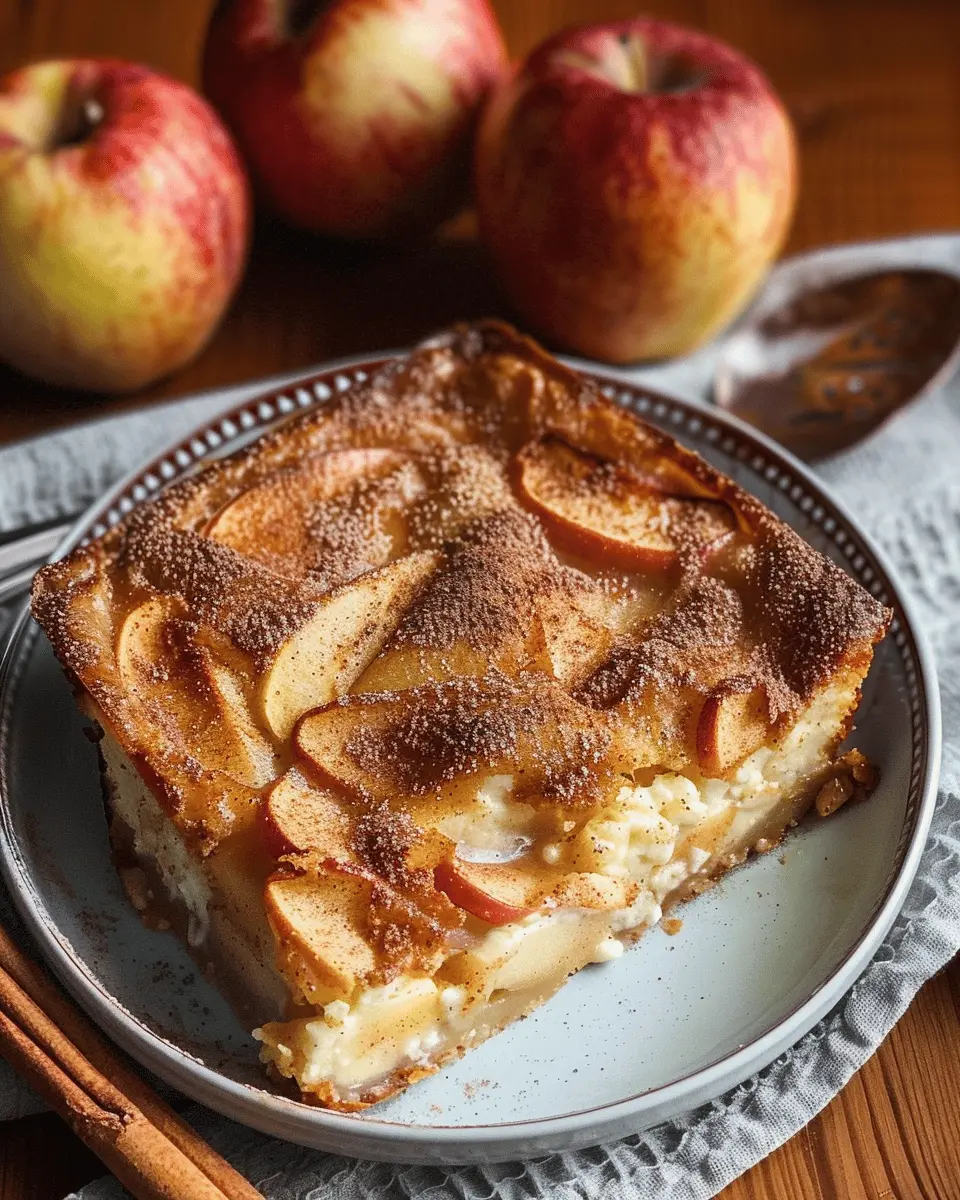 Apple Cinnamon Cottage Cheese Bake: Easy, Cozy Protein-Packed Delight