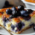 Blueberry Cottage Cheese Breakfast Bake