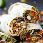 10-Minute Vegan Burrito Wraps