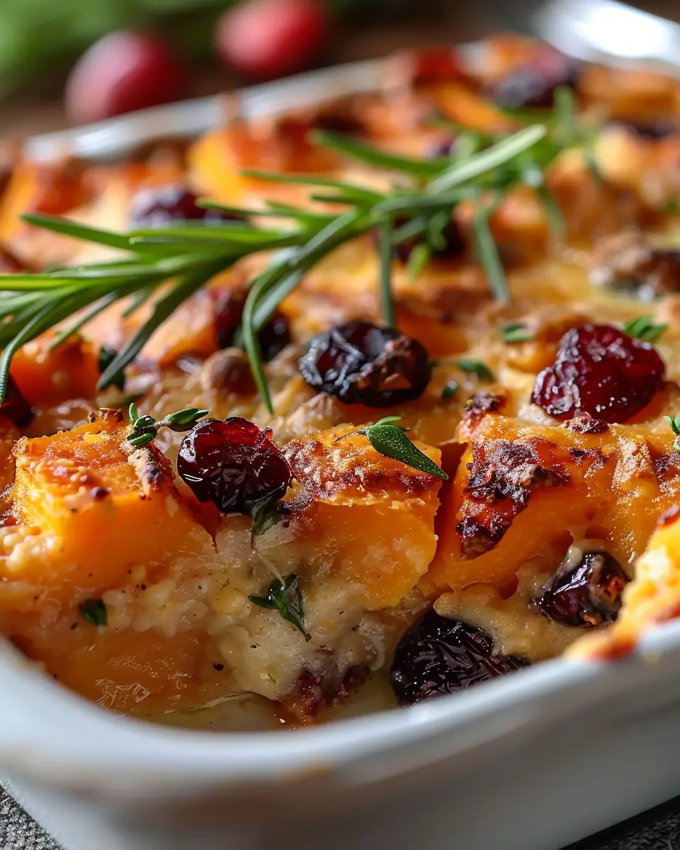 Sweet Potato Cranberry Gratin: Easy Comfort Food Delight