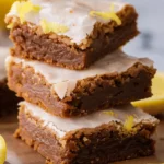 Easy Lemon Brownies Recipe