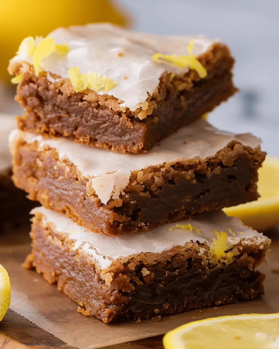 Easy Lemon Brownies Recipe: Delightful Treat for Every Occasion