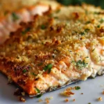 Crispy Parmesan Crusted Baked Salmon: 1 amazing dish
