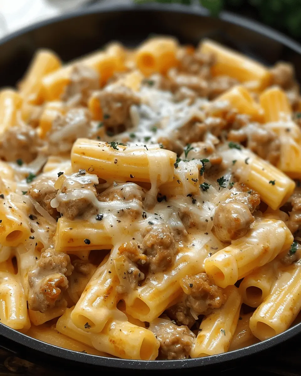 Creamy Sausage Rigatoni: A Delightful Twist on Comfort Food