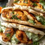 Sheet Pan Chicken Pitas with Herby Ranch