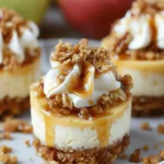 Apple Crisp Mini Cheesecakes: Perfect Fall Individual Desserts