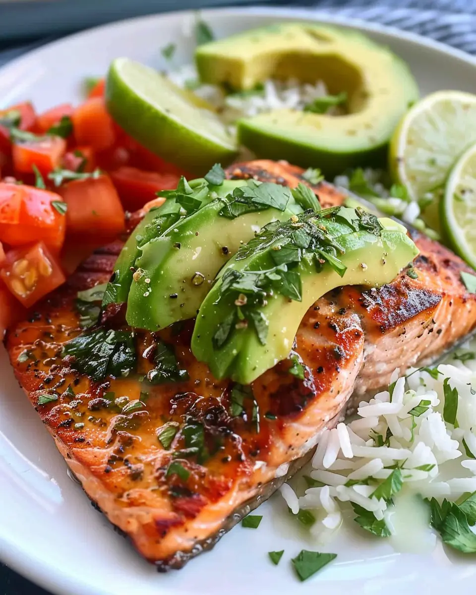 Cajun Salmon Avocado Lime: A Flavorful Healthy Delight to Enjoy