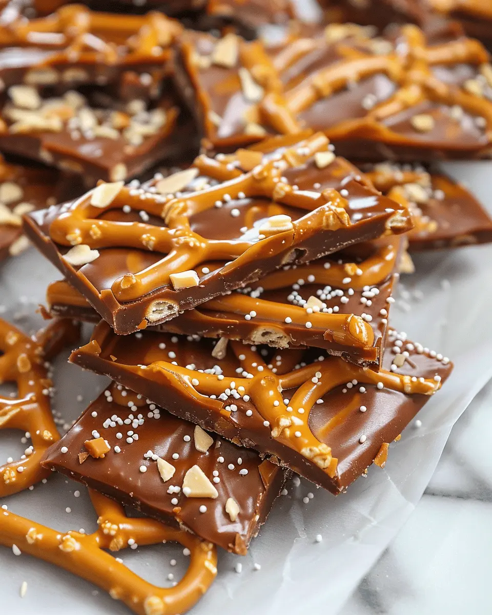 Salted Caramel Pretzel Bark: Indulgent Treat for Every Occasion
