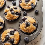 Homemade Blueberry Protein Muffins