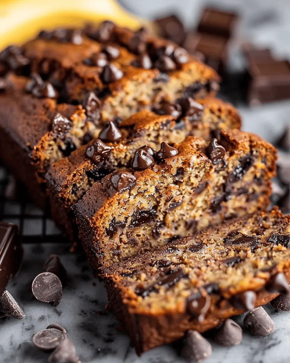 Super Moist Chocolate Chip Banana Bread: The Best Comfort Treat