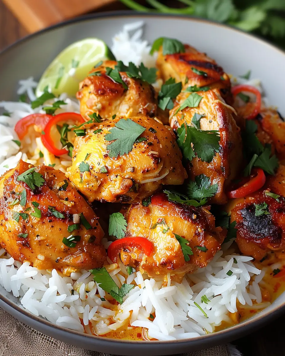 brazilian coconut chicken: a juicy twist on comfort food