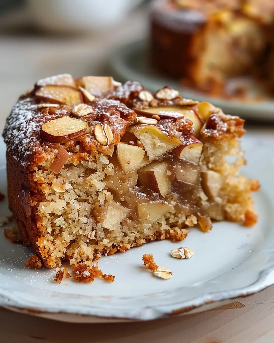 Healthy Oatmeal Apple Cake: The Best Guilt-Free Delight for You