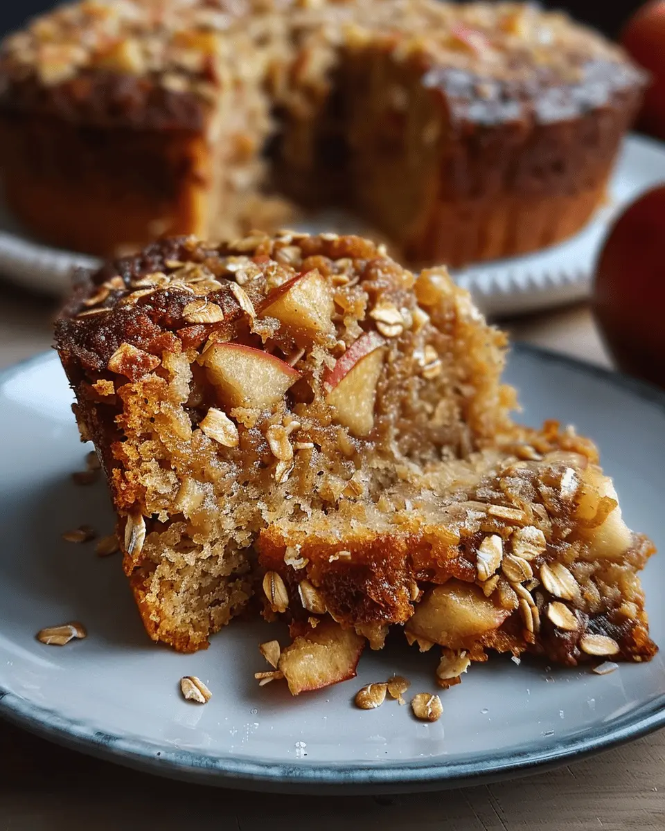 Healthy Oatmeal Apple Cake: Your New Favorite Guilt-Free Delight