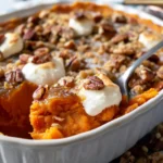 Southern Maple Sweet Potato Casserole